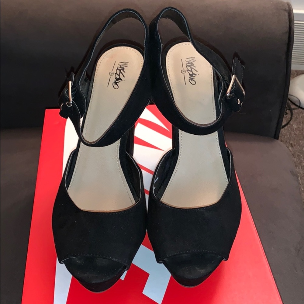 Cute block heels